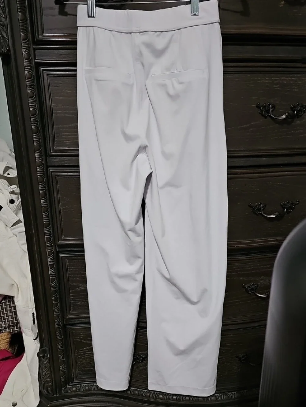 HALARA‎ White Straight-Leg Dress Pants